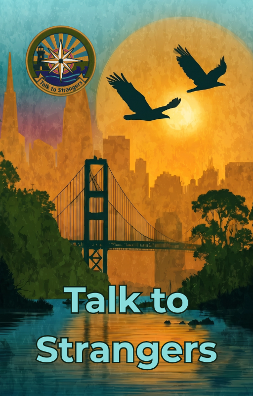 The front cover of the book Talk to Strangers